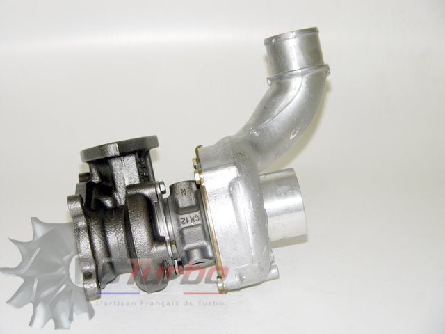 TURBO - HYBRIDE -  E/S PRÉPARÉ EN FRANCE  - STAGE2 - 0 - 6+6 pales - MFS PERFORMANCE K357Diamètre admission - Ind : 39,86 mm / Exd : 50,96 mm / Angle : 30°
